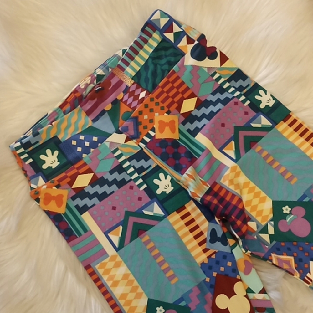 Disney LLR  Mickey & Minnie Mouse  Printed Leggings-#1466